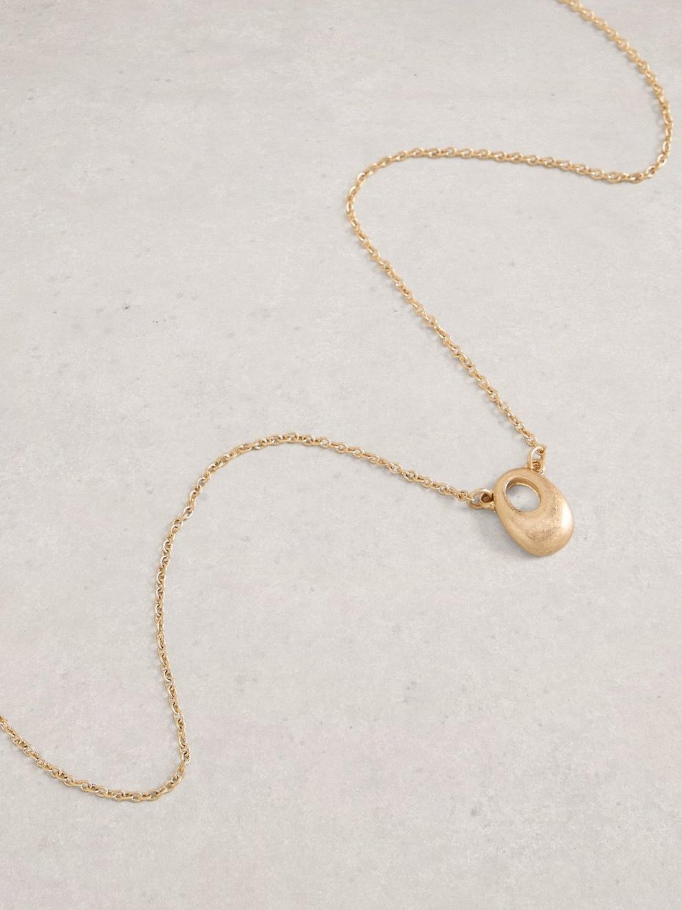 2PK Beth Earring  Necklace in GLD TN MET - FLAT DETAIL