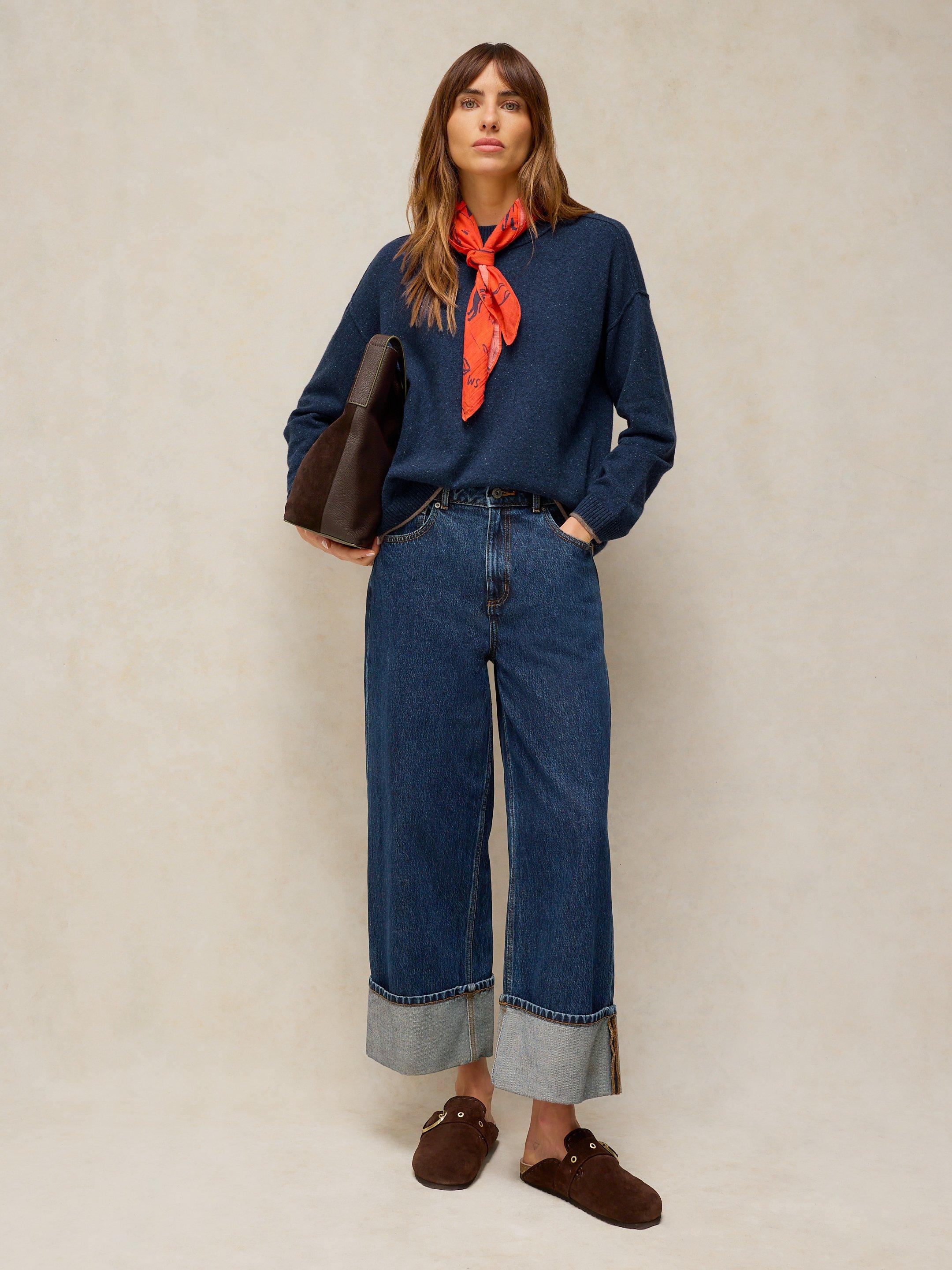 CASHMERE NEP CREW JUMPER