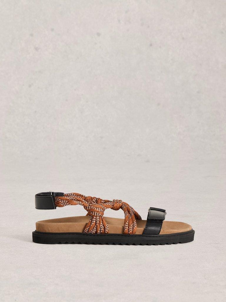 Callie Sandal in BLK MLT - LIFESTYLE