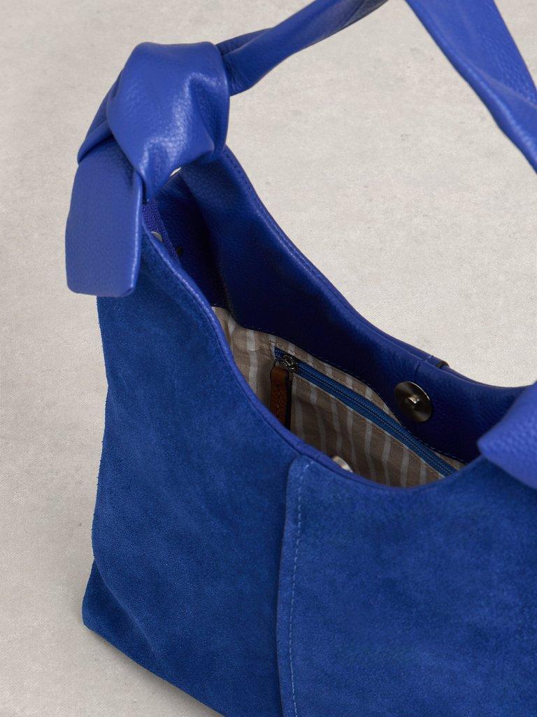 Darla Crossbody Bag in BRT BLUE - FLAT DETAIL