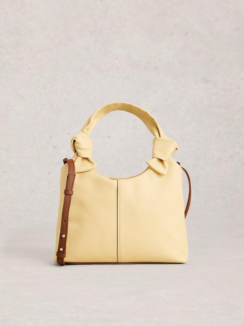 Darla Crossbody Bag in LGT YELLOW - FLAT FRONT