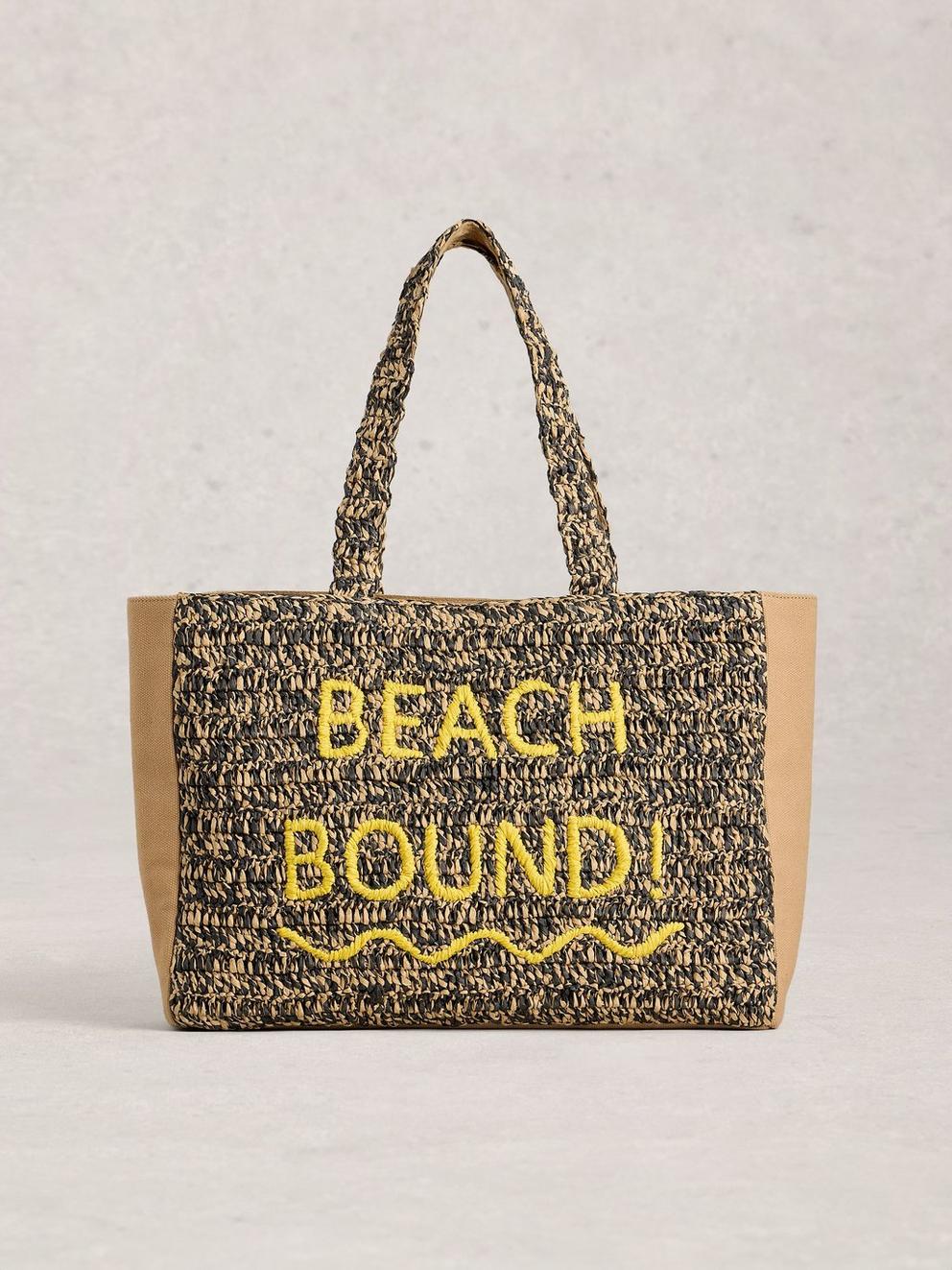 Beach Bound Tote  in NAT MLT - LIFESTYLE
