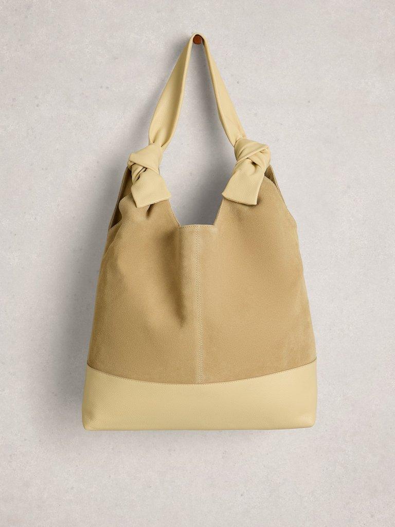 Darla Shoulder Bag in LGT YELLOW - FLAT FRONT