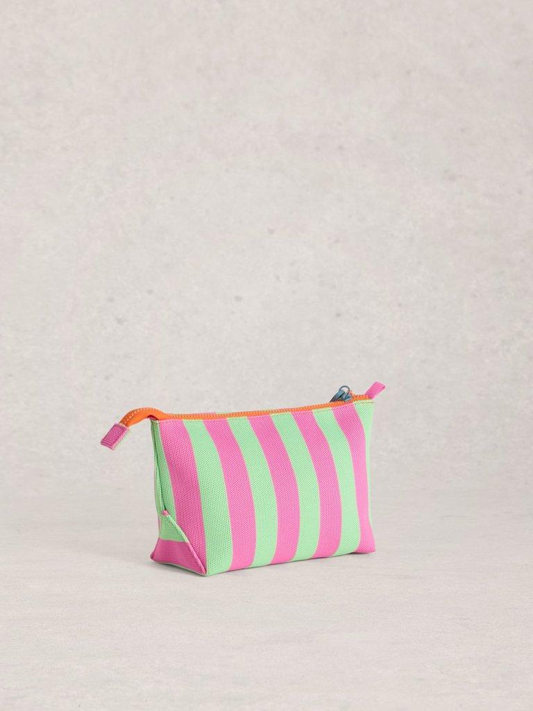 Meadow Mesh Washbag in PINK MLT - FLAT BACK