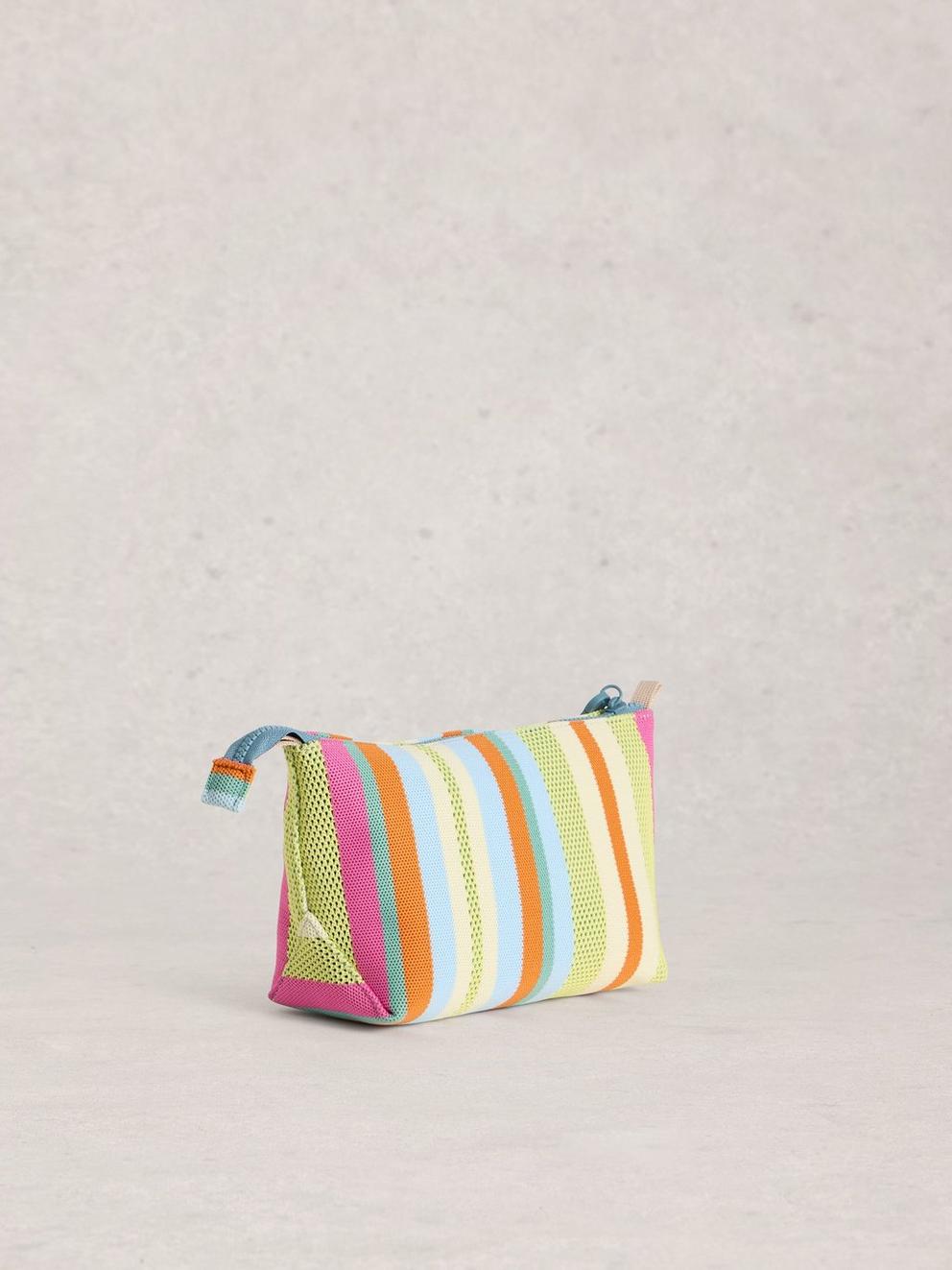 Meadow Mesh Washbag in YELLOW MLT - FLAT BACK