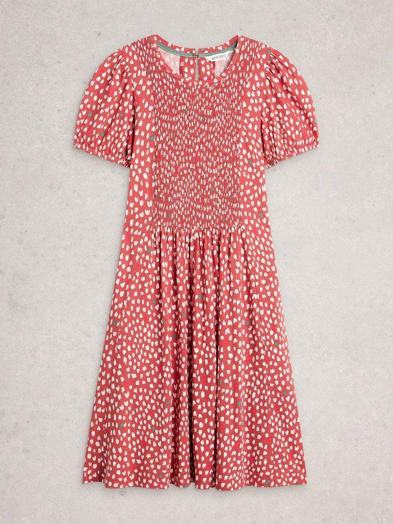 Maeva Jersey Dress in PINK PR - FLAT FRONT