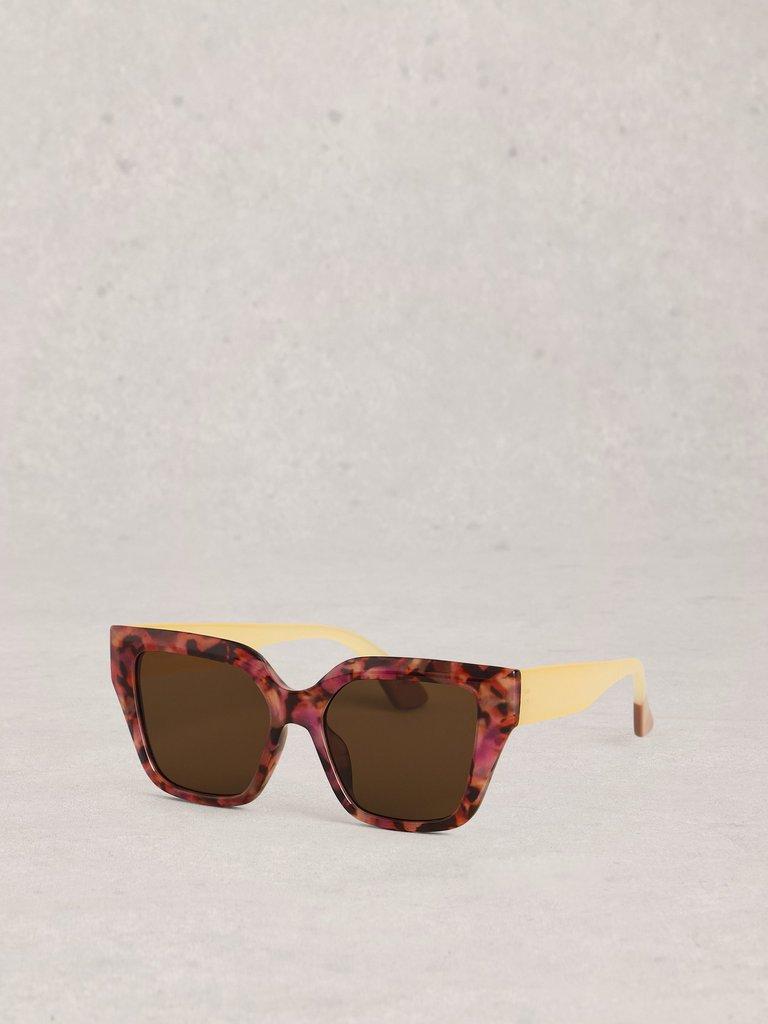 Oversized Cat Eye Sunglasses in PINK MLT - LIFESTYLE