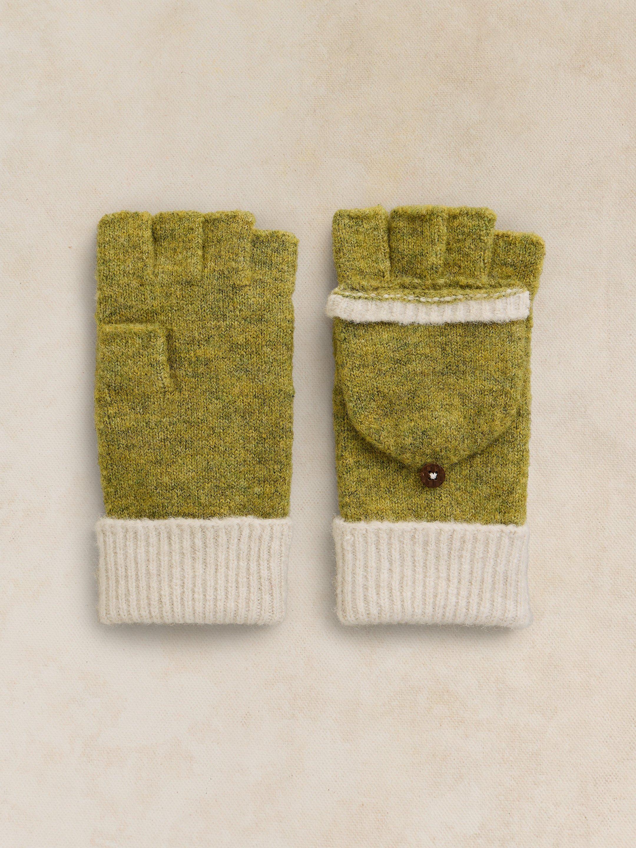 EMMA KNITTED FLIP MITT