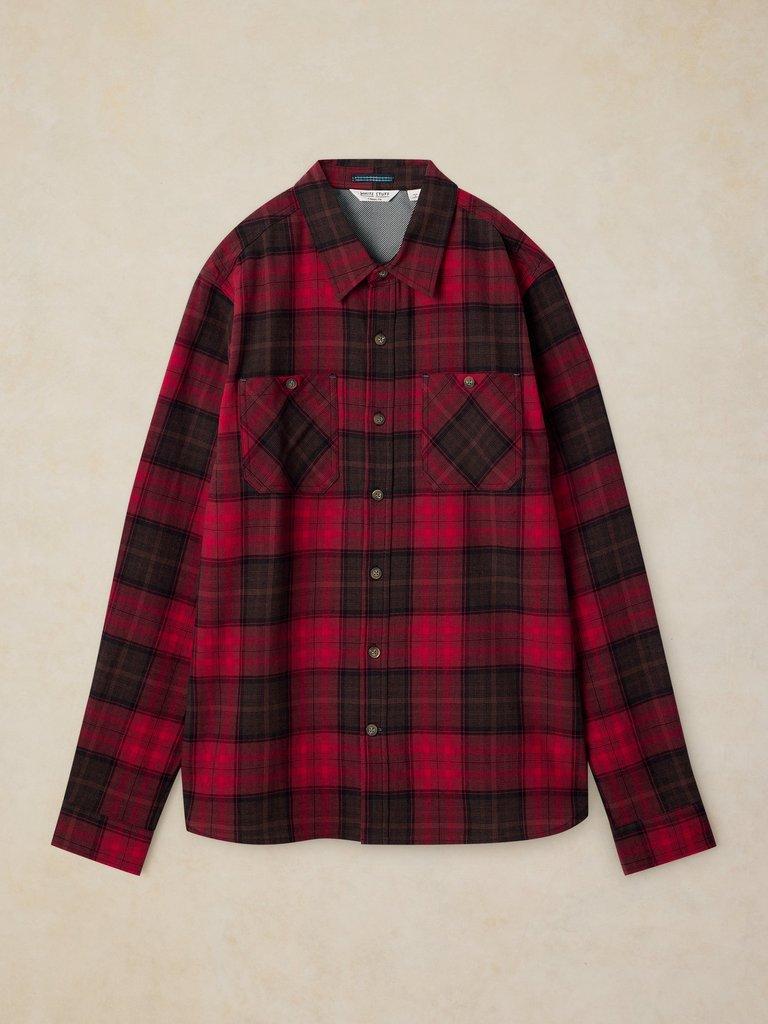 HEYWOOD CHECK SHIRT in RED MULTI | White Stuff
