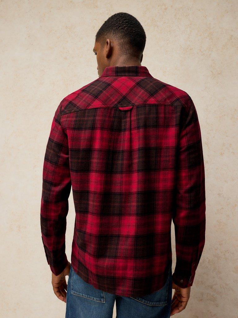 HEYWOOD CHECK SHIRT in RED MULTI | White Stuff EU