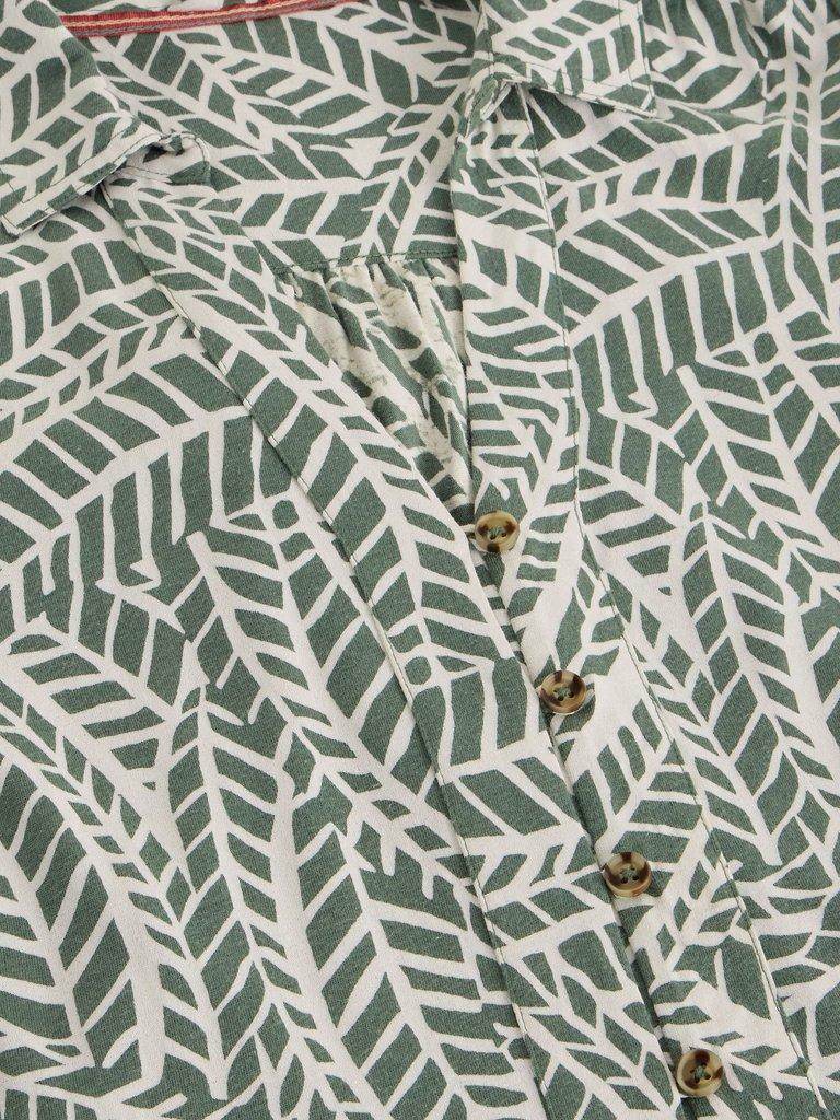 Ronley Jersey Dress in GREEN PR - FLAT DETAIL