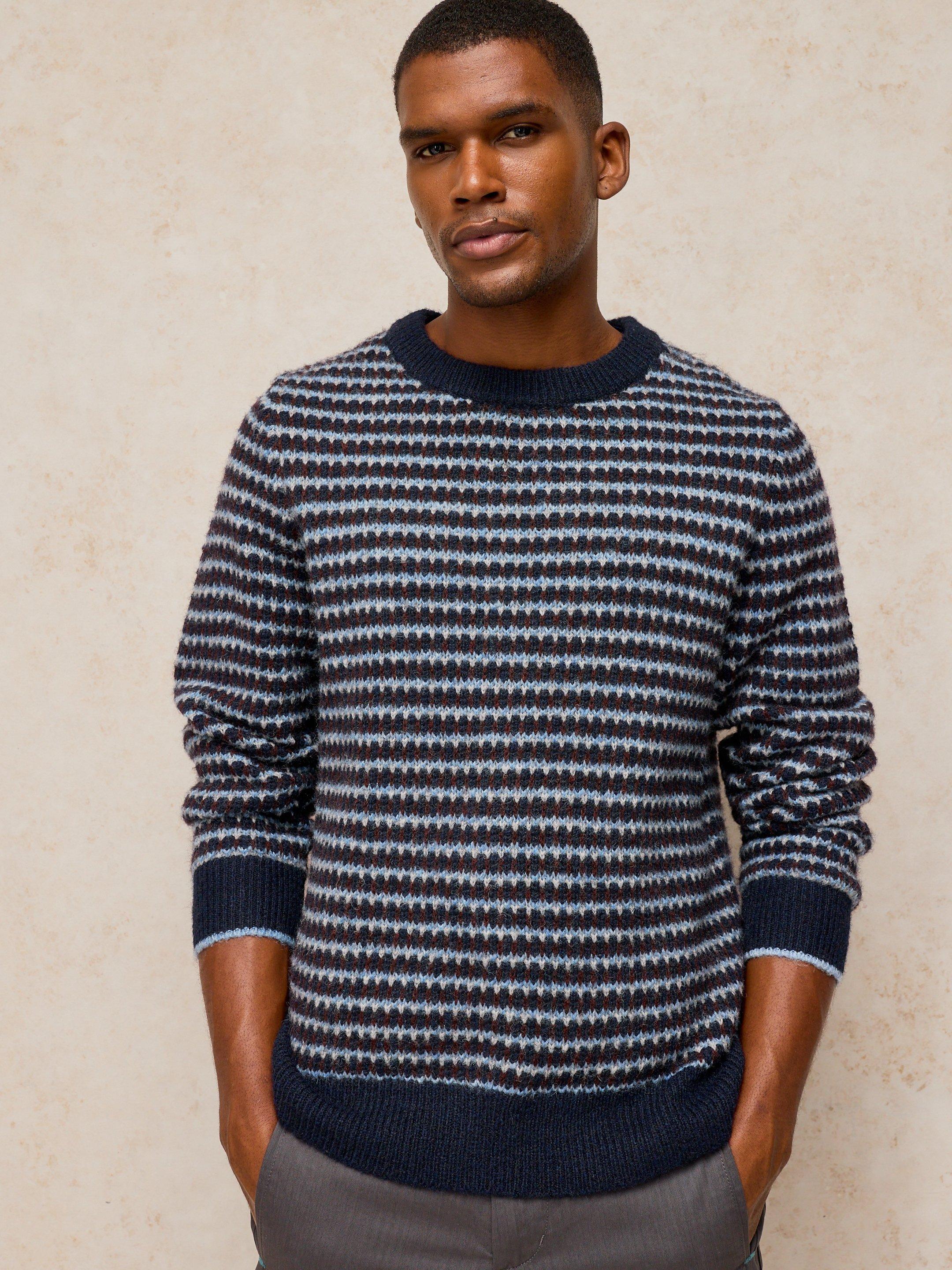 HAMILTON STRIPE CREW JUMPER