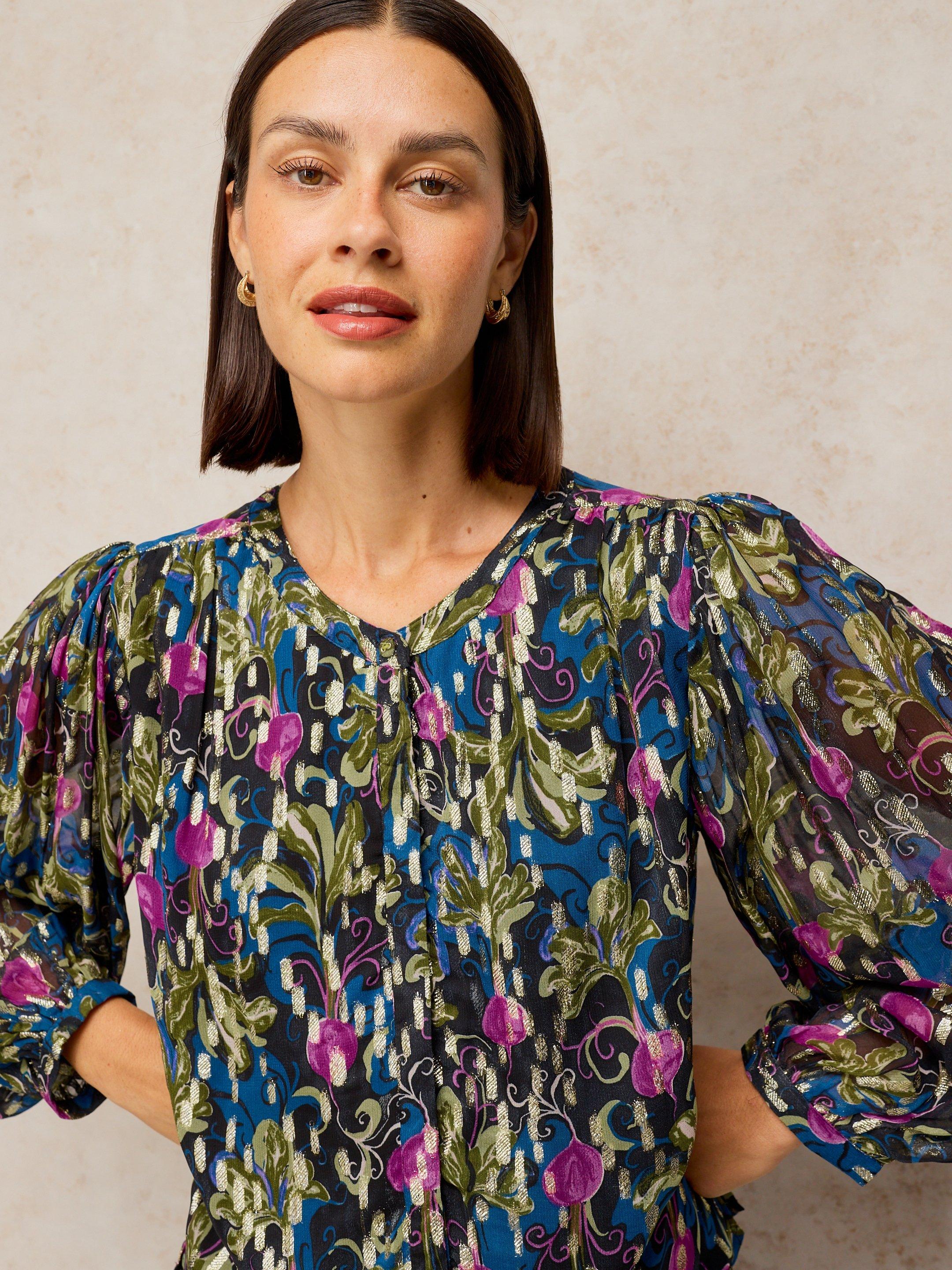 LANA LUREX TOP