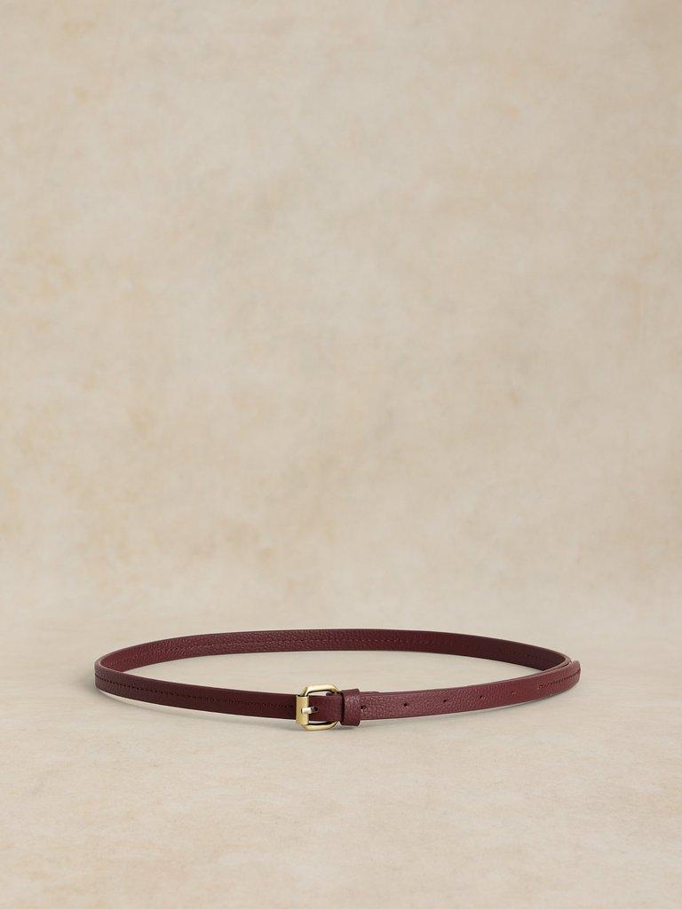2PK BELTS in BROWN MLT - FLAT BACK