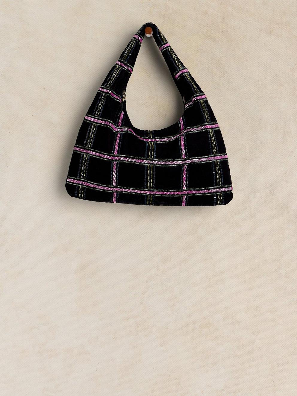 PENNY MINI BAG in BLK MLT - FLAT FRONT