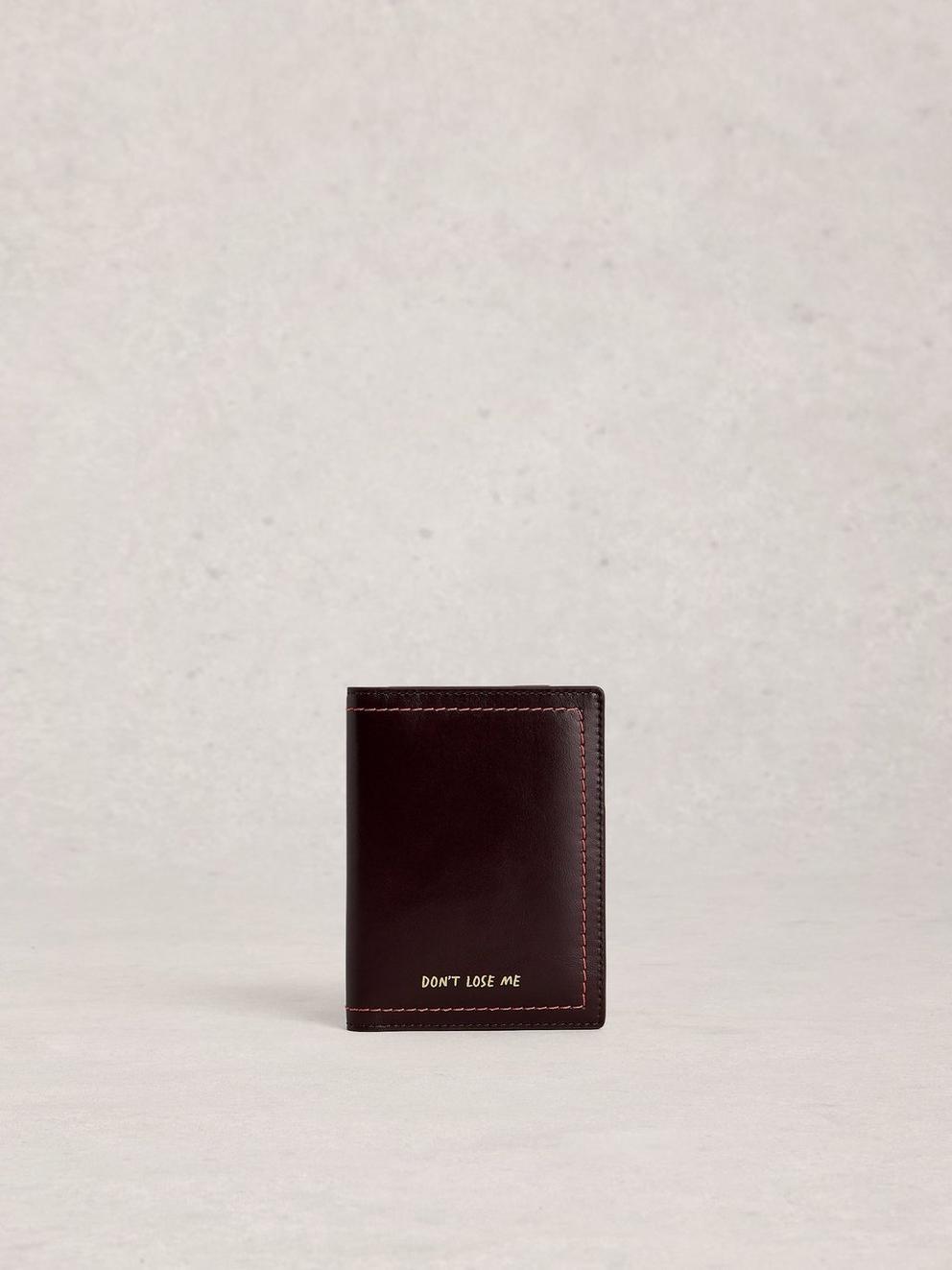 TRAVEL STUFF PASSPORT HOLDER in PLUM MLT - LIFESTYLE