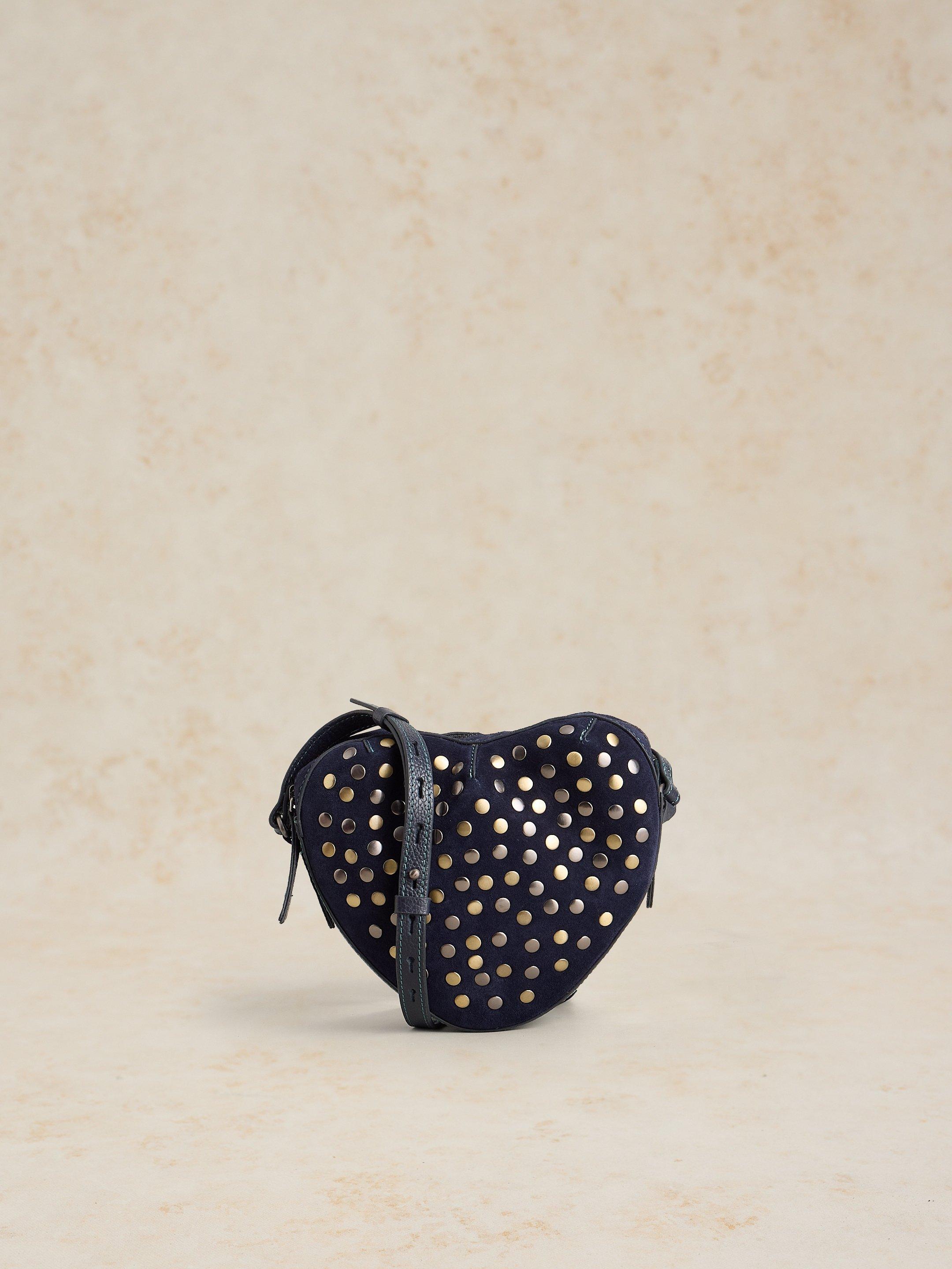 HARRIET HEART LEATHER BAG