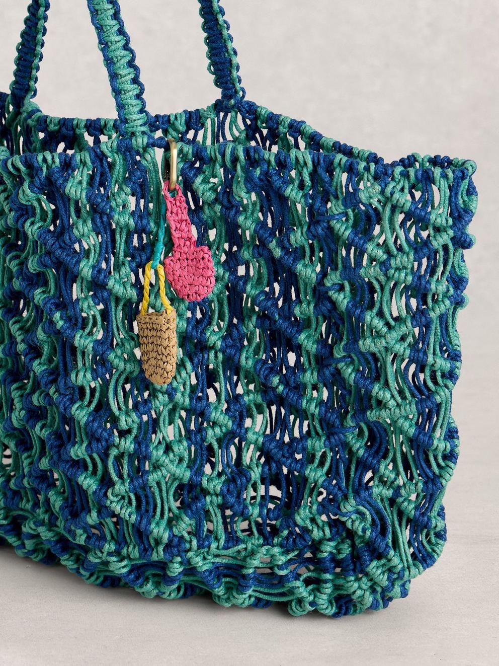Bucket and Spade Bag Charm in PINK MLT - LIFESTYLE