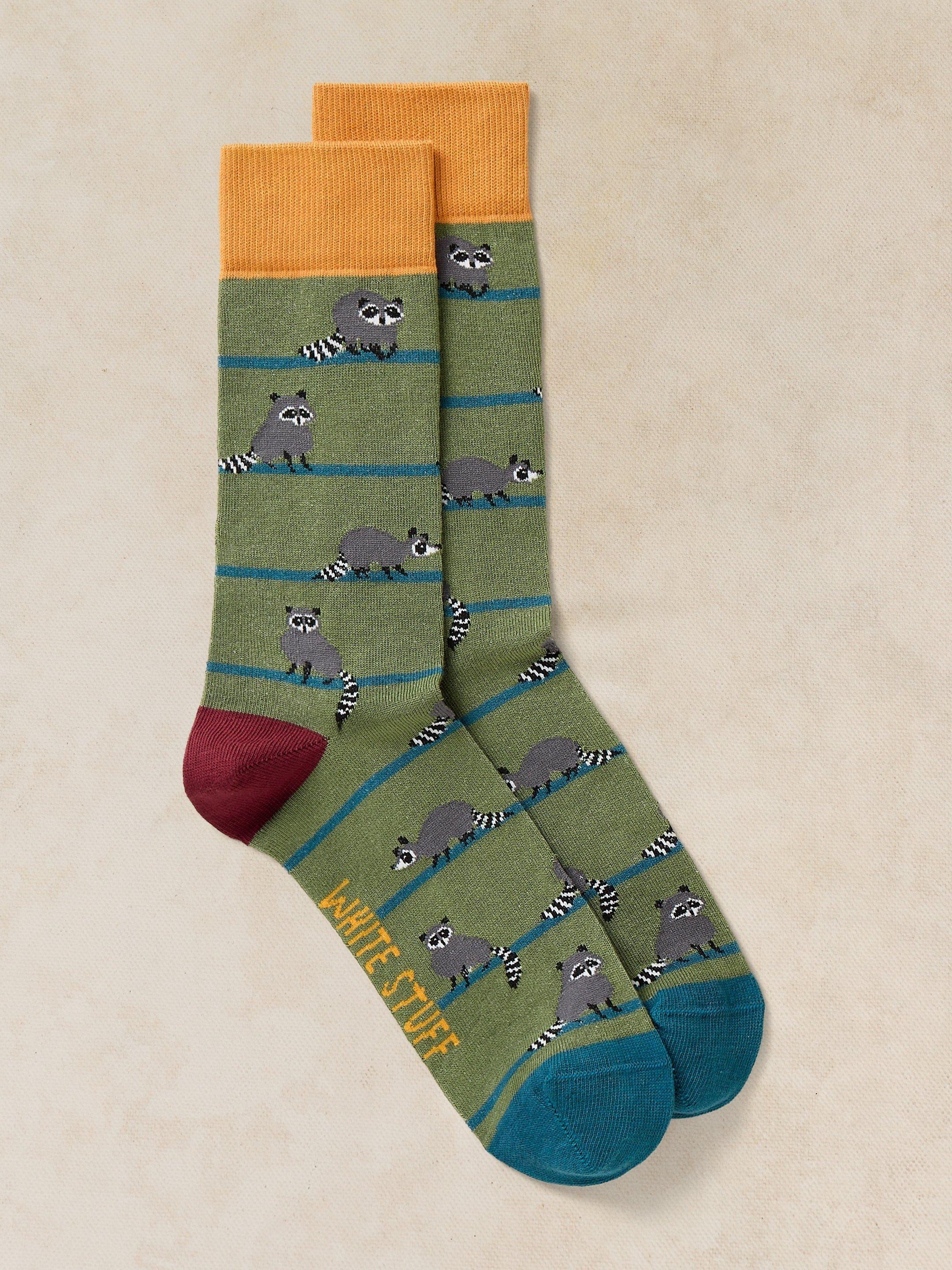 RACOON STRIPE ANKLE SOCK
