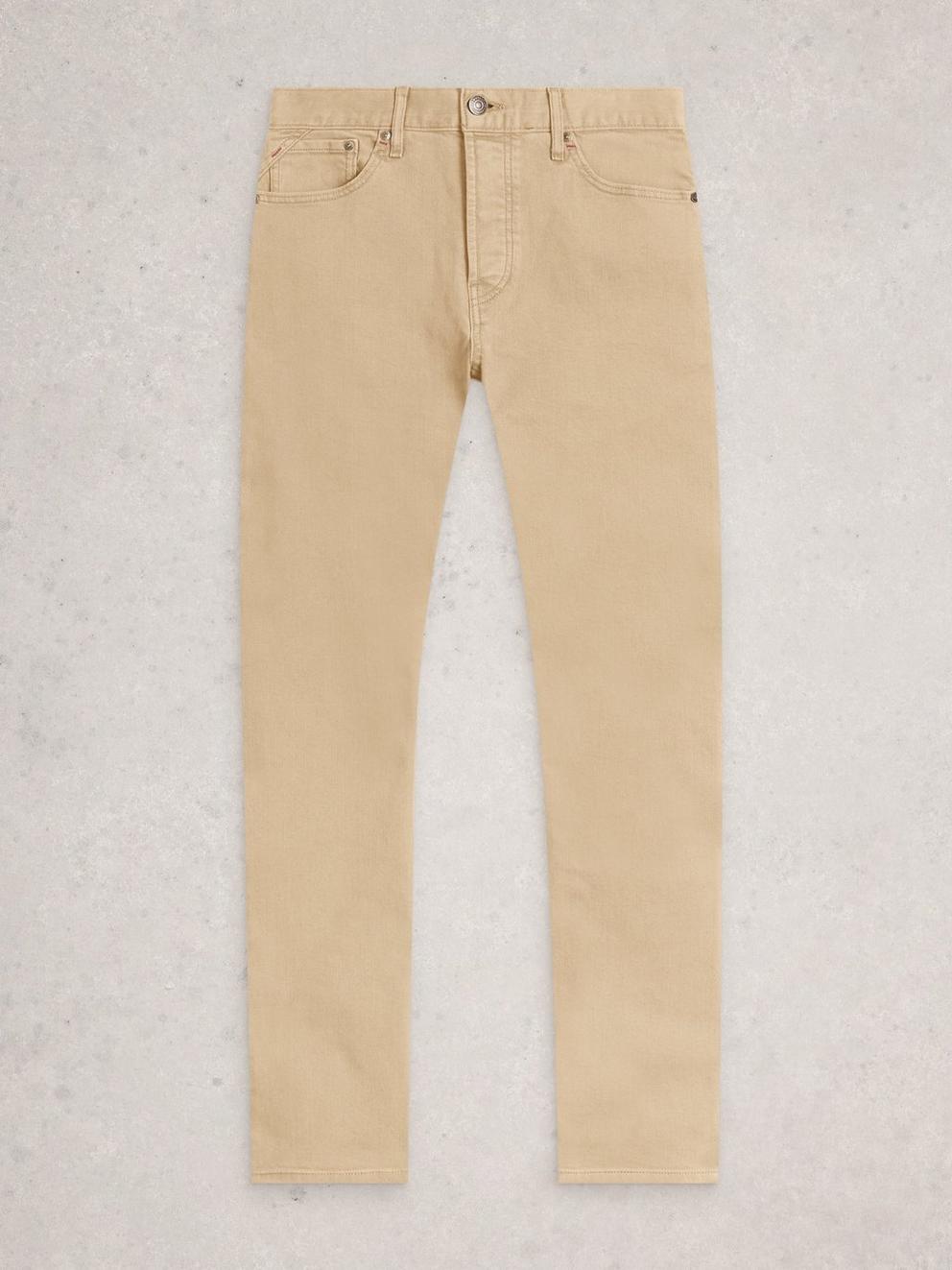 Eastwood Garment Dye Jeans in LGT NAT - FLAT FRONT