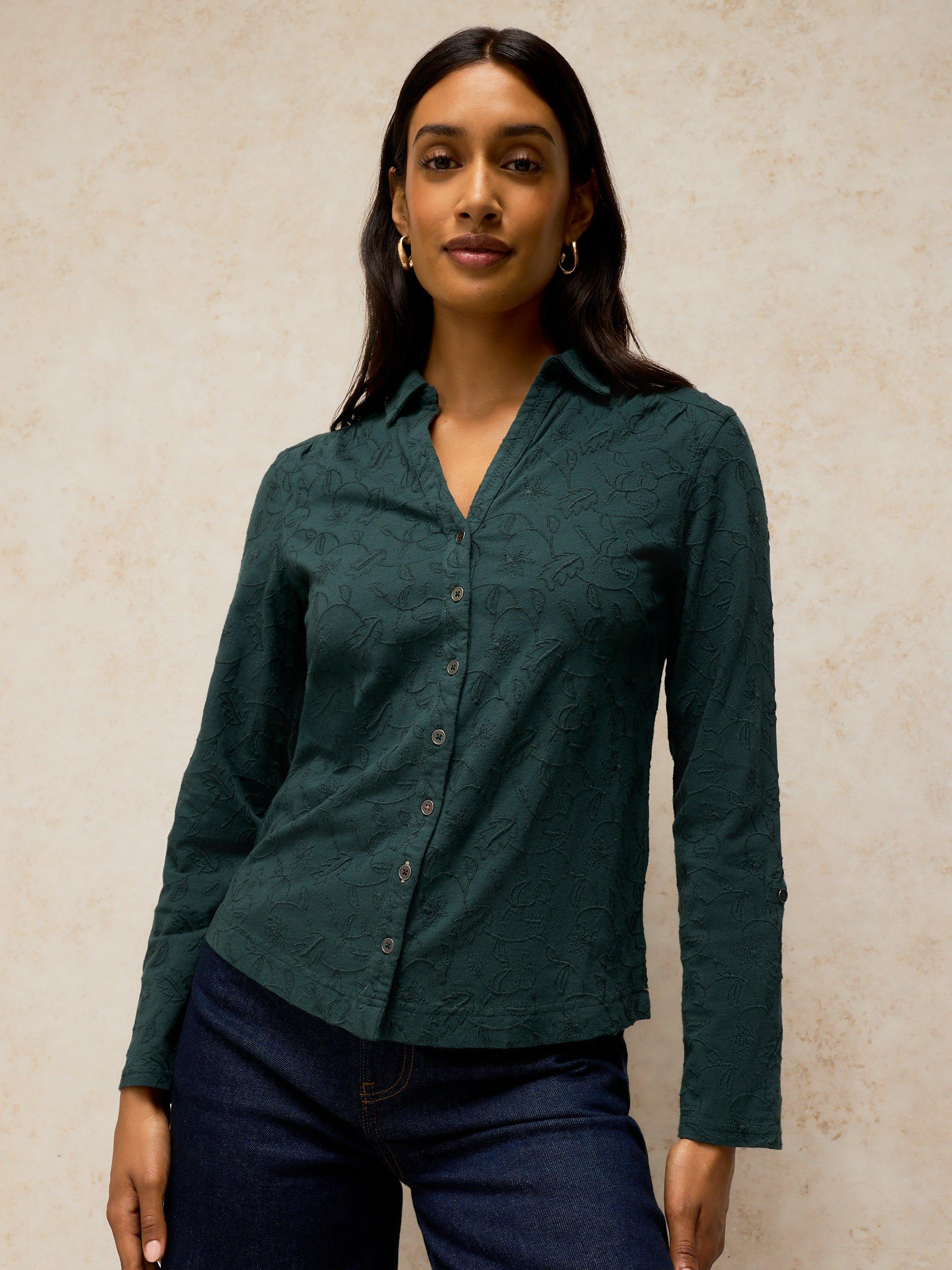 ANNIE EMBROIDERED SHIRT