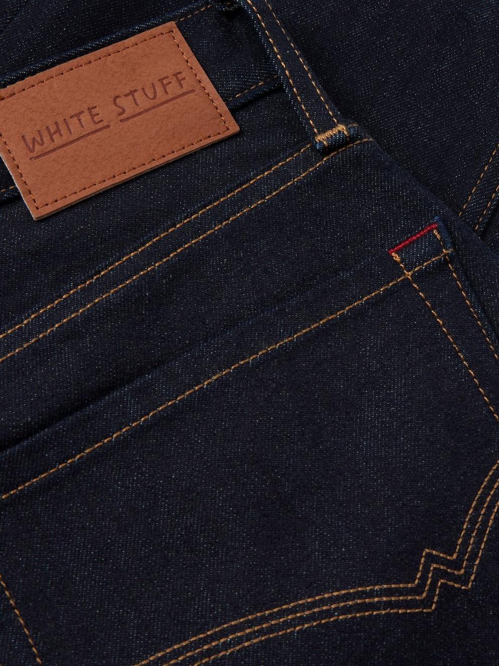 Seaton Straight Jean in DK DENIM - FLAT DETAIL