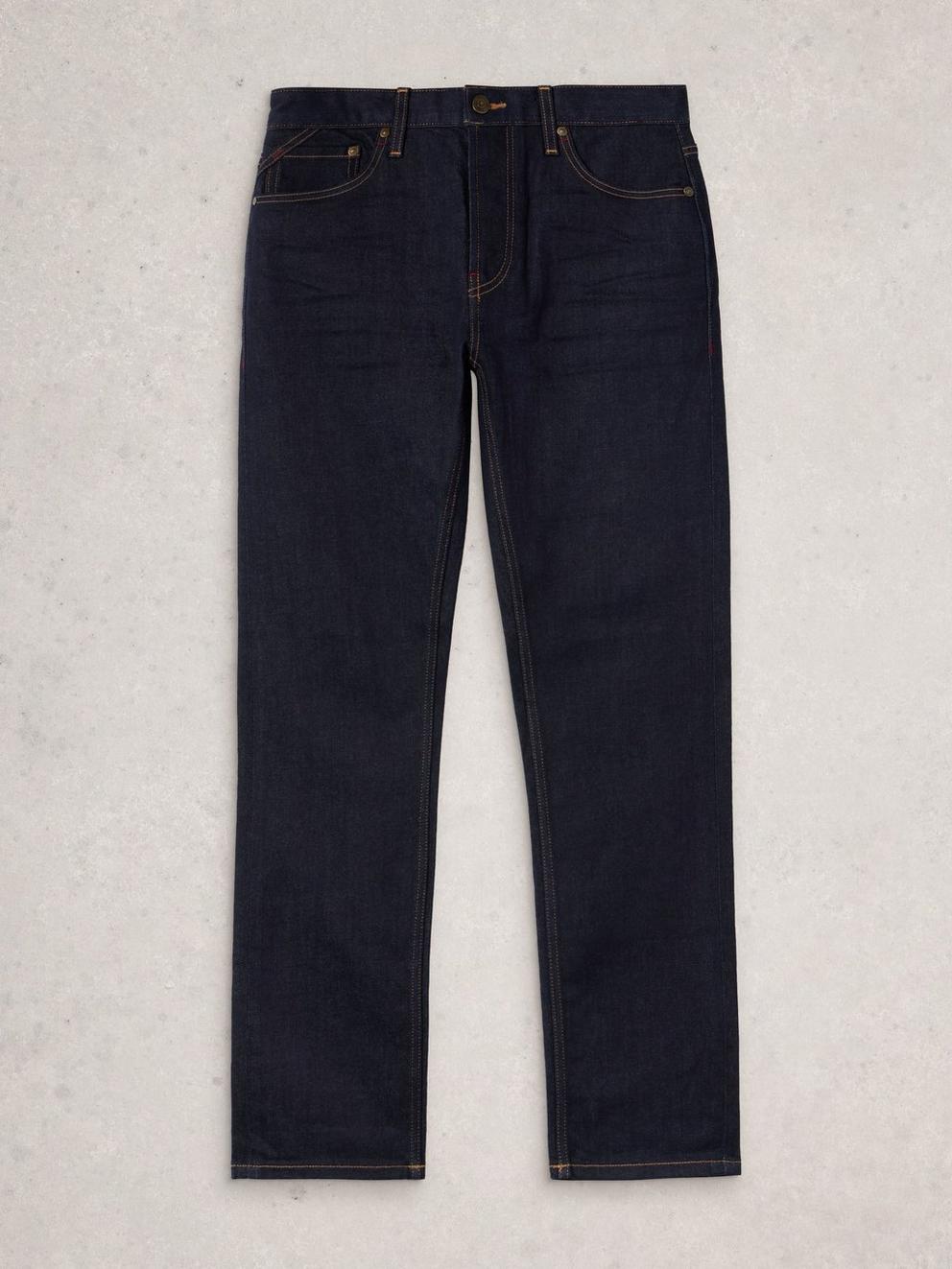 Seaton Straight Jean in DK DENIM - FLAT FRONT