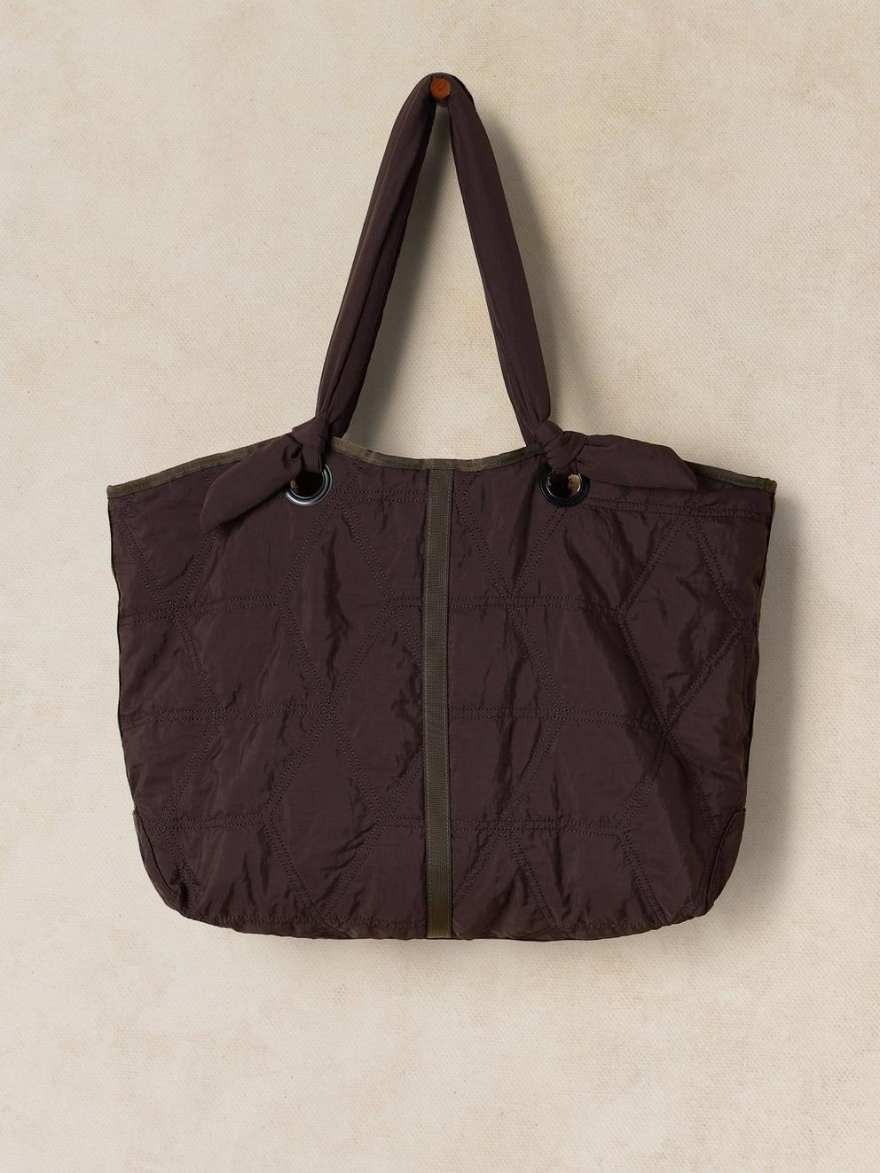 BONNIE REVERSIBLE TOTE in IVORY MLT - FLAT FRONT