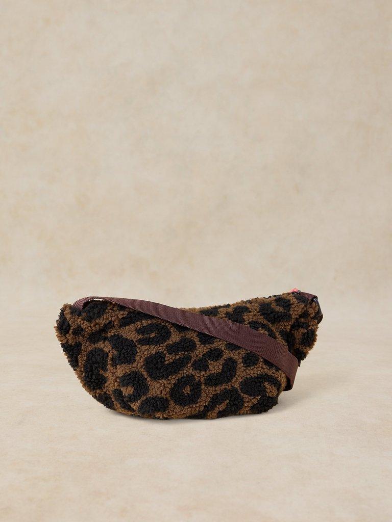 MEADOW BORG CROSSBODY in BROWN MLT - FLAT BACK