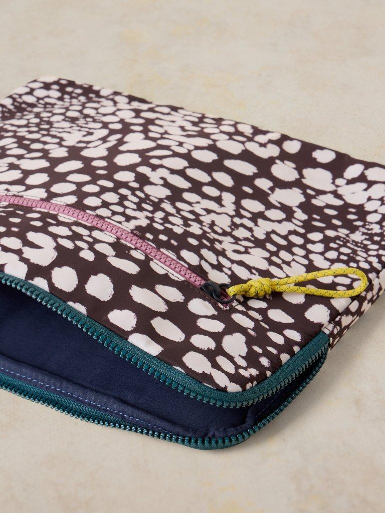 MEADOW LAPTOP BAG in BROWN MLT - FLAT DETAIL