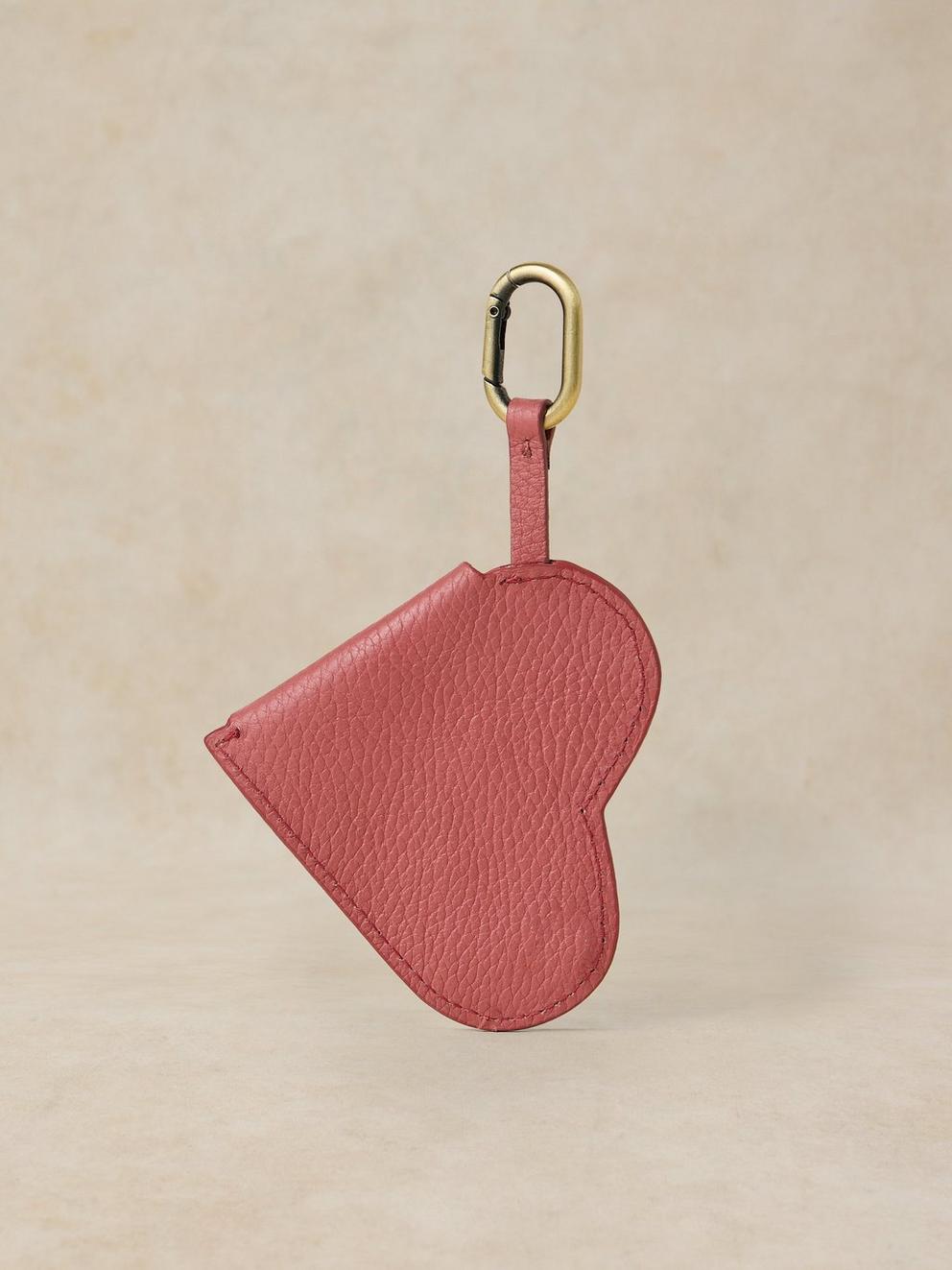 HARRIET HEART COIN PURSE in LGT PINK - FLAT BACK