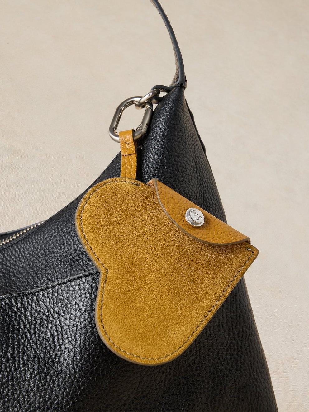 HARRIET HEART COIN PURSE in MID YELLOW - LIFESTYLE