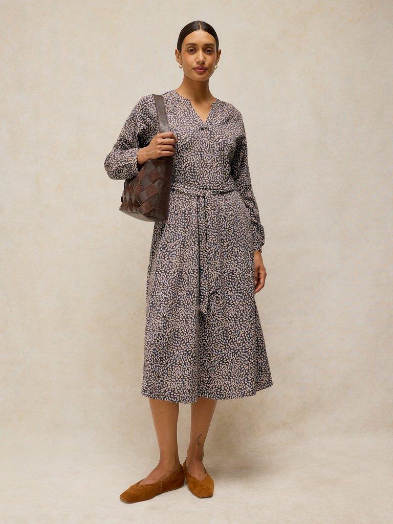 AMARA JERSEY DRESS in PINK MLT - LIFESTYLE