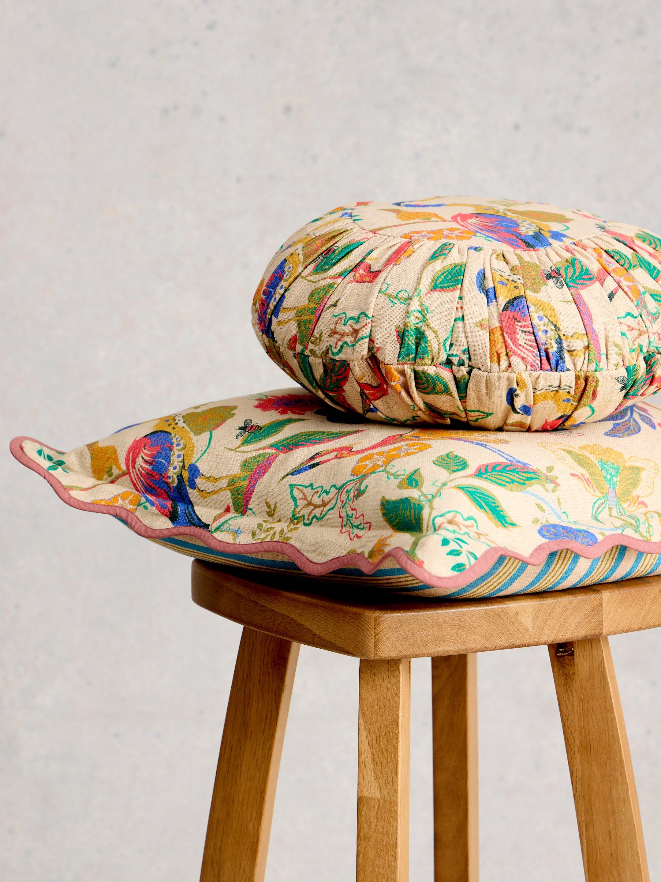 Inside Story Round Cushion