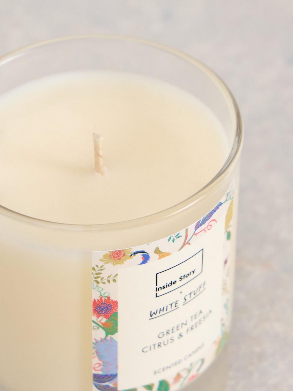 Inside Story Candle in IVORY PR - FLAT DETAIL