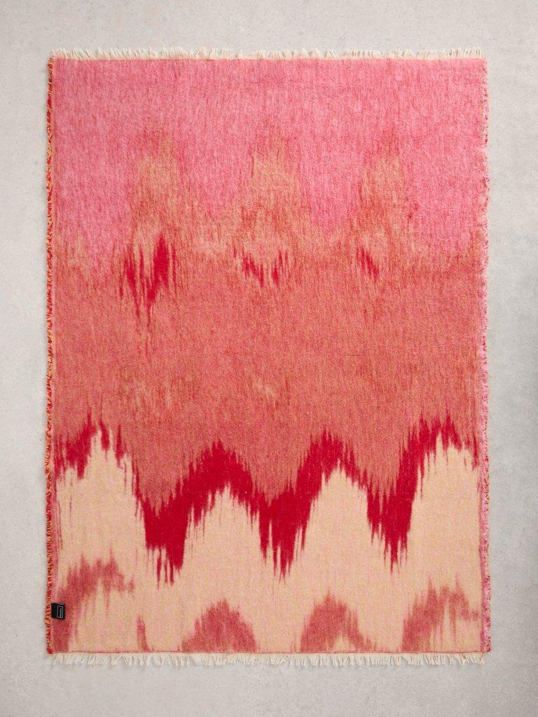 Inside Story Throw in PINK MLT - FLAT BACK