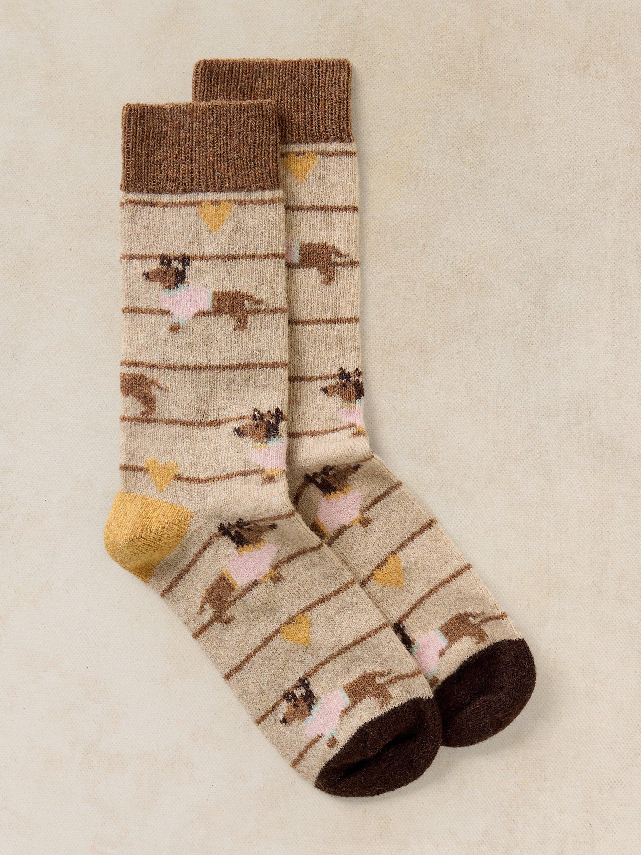 SAUSAGE DOG COSY SOCK