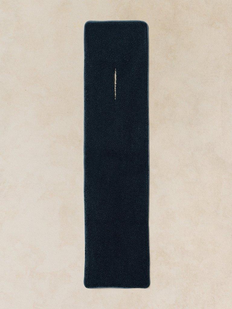 BORG SCARF in DARK NAVY - FLAT BACK
