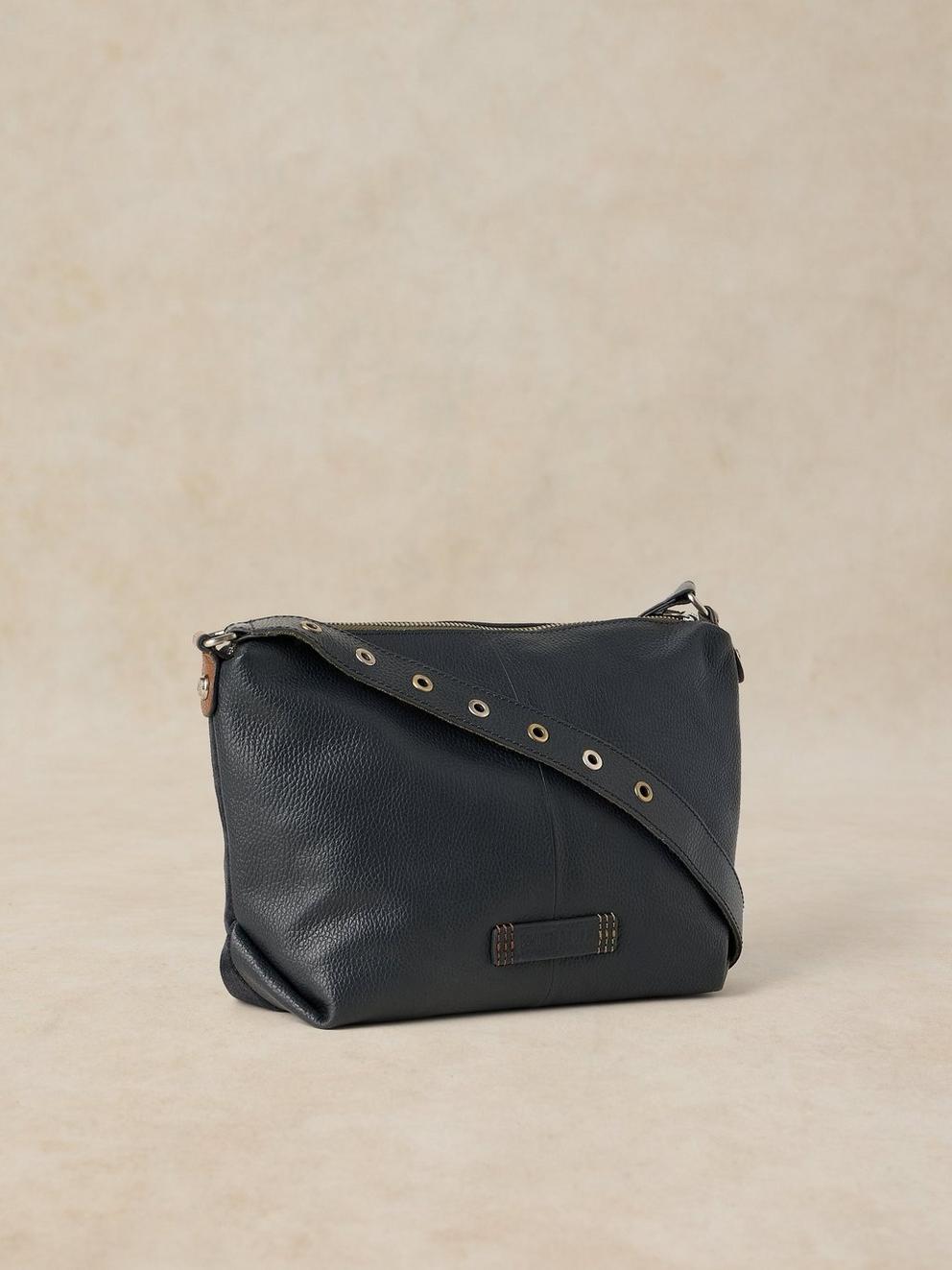 HOLLIE CROSSBODY BAG in DARK NAVY - FLAT BACK