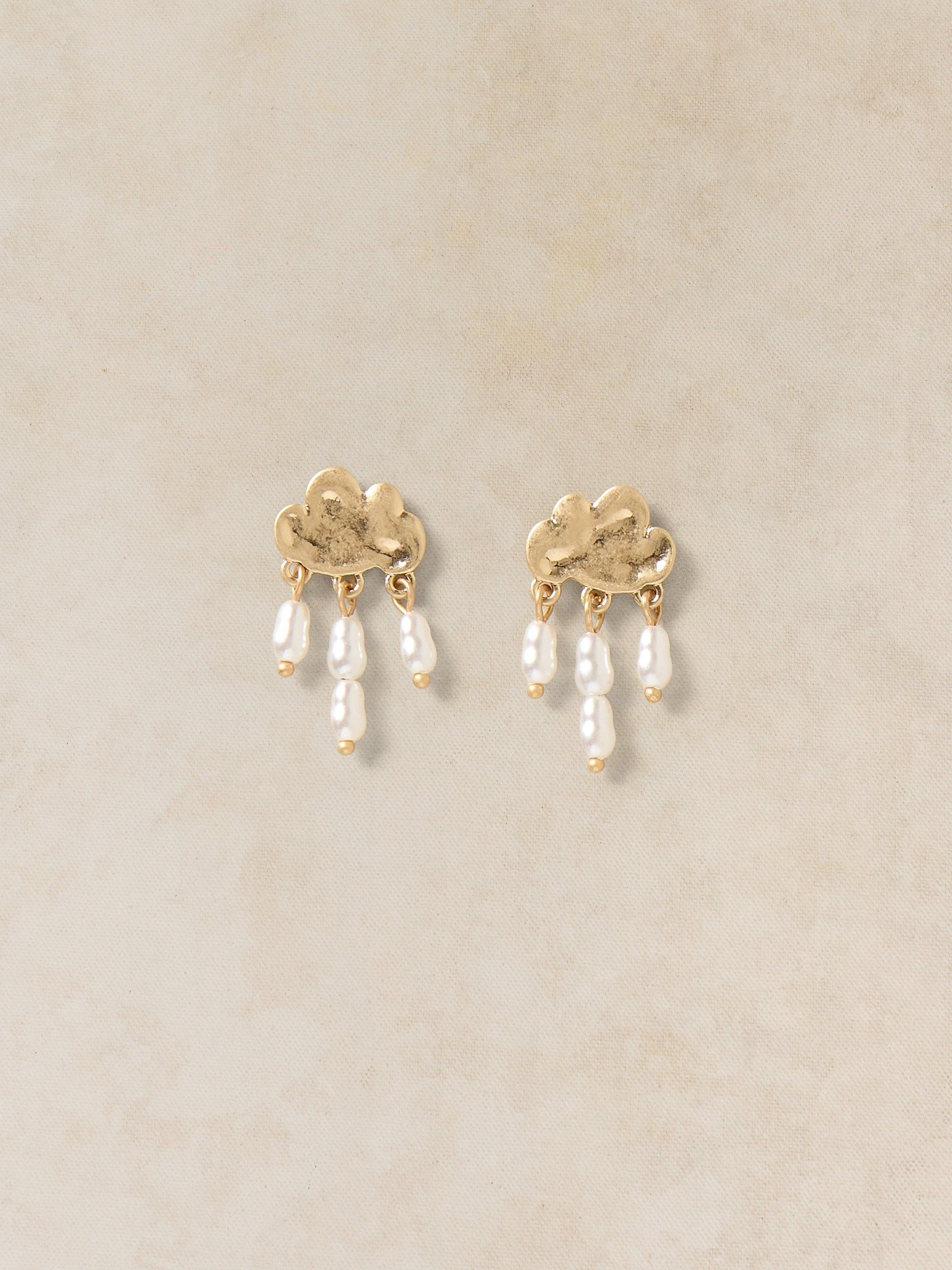 CLOUD STUD EARRINGS