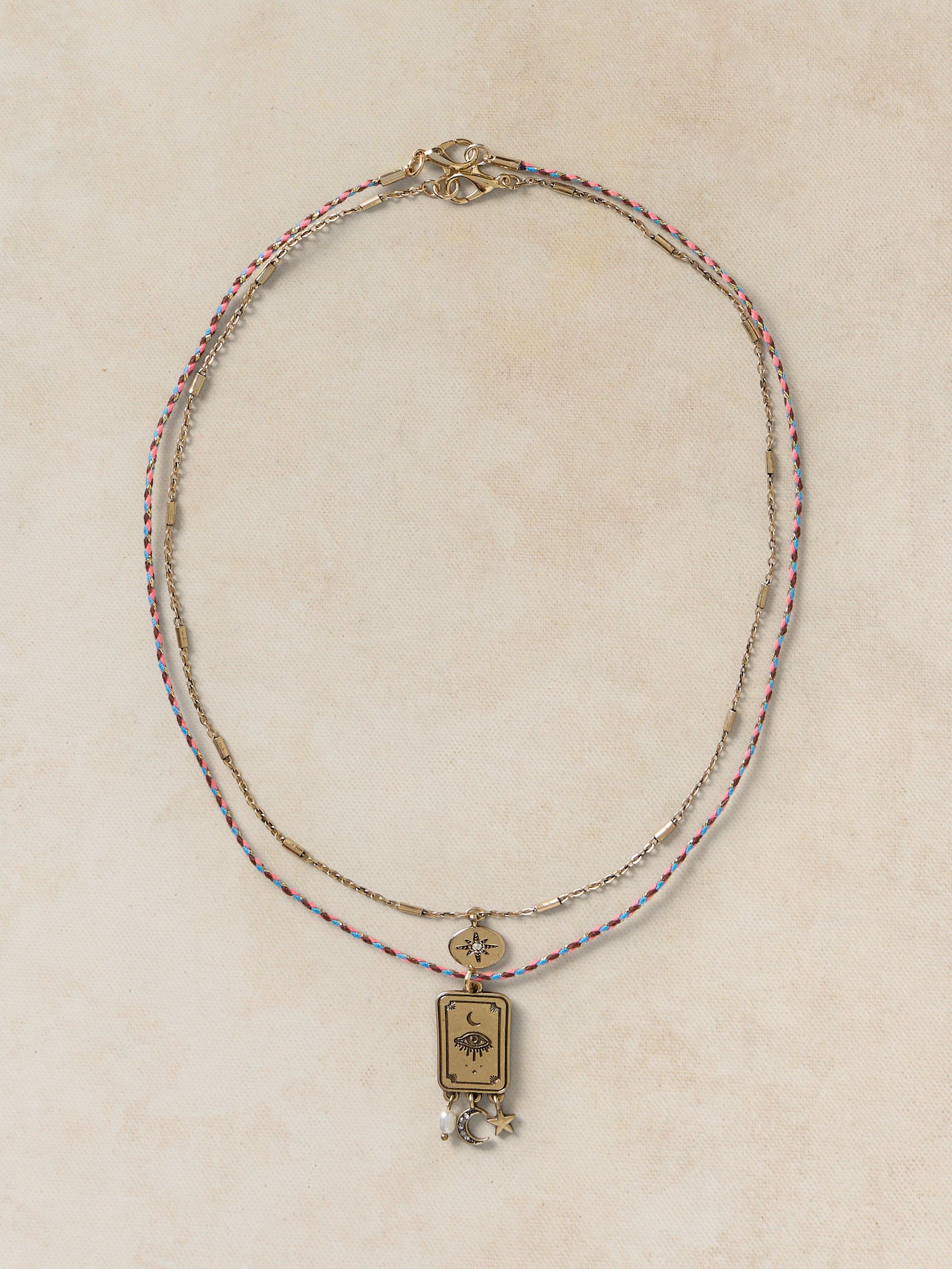 2PK TALISMAN NECKLACES