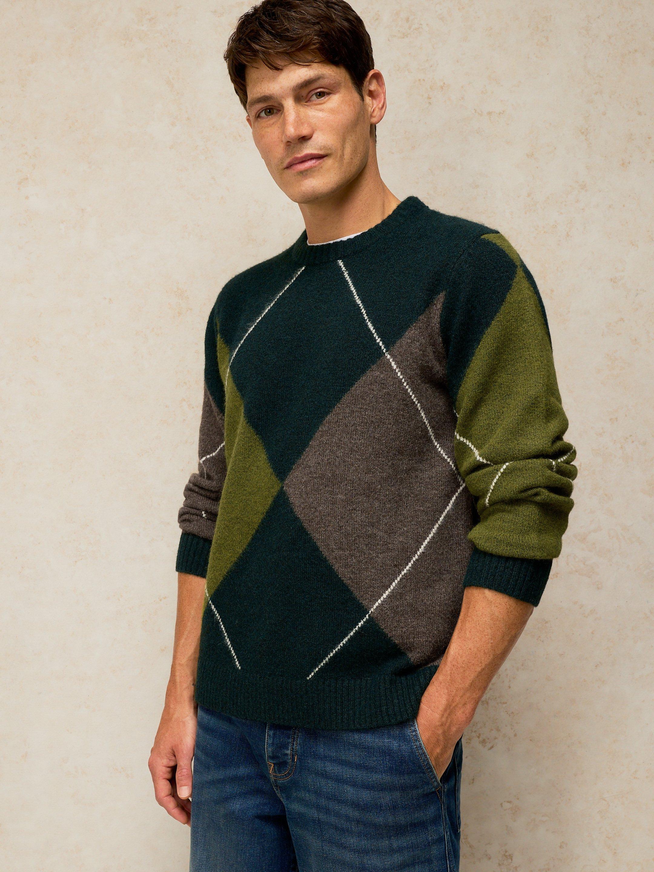 HYDE ARGYLE JUMPER