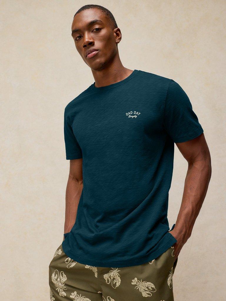 Abersoch Fathers Day Tee in DARK NAVY - LIFESTYLE