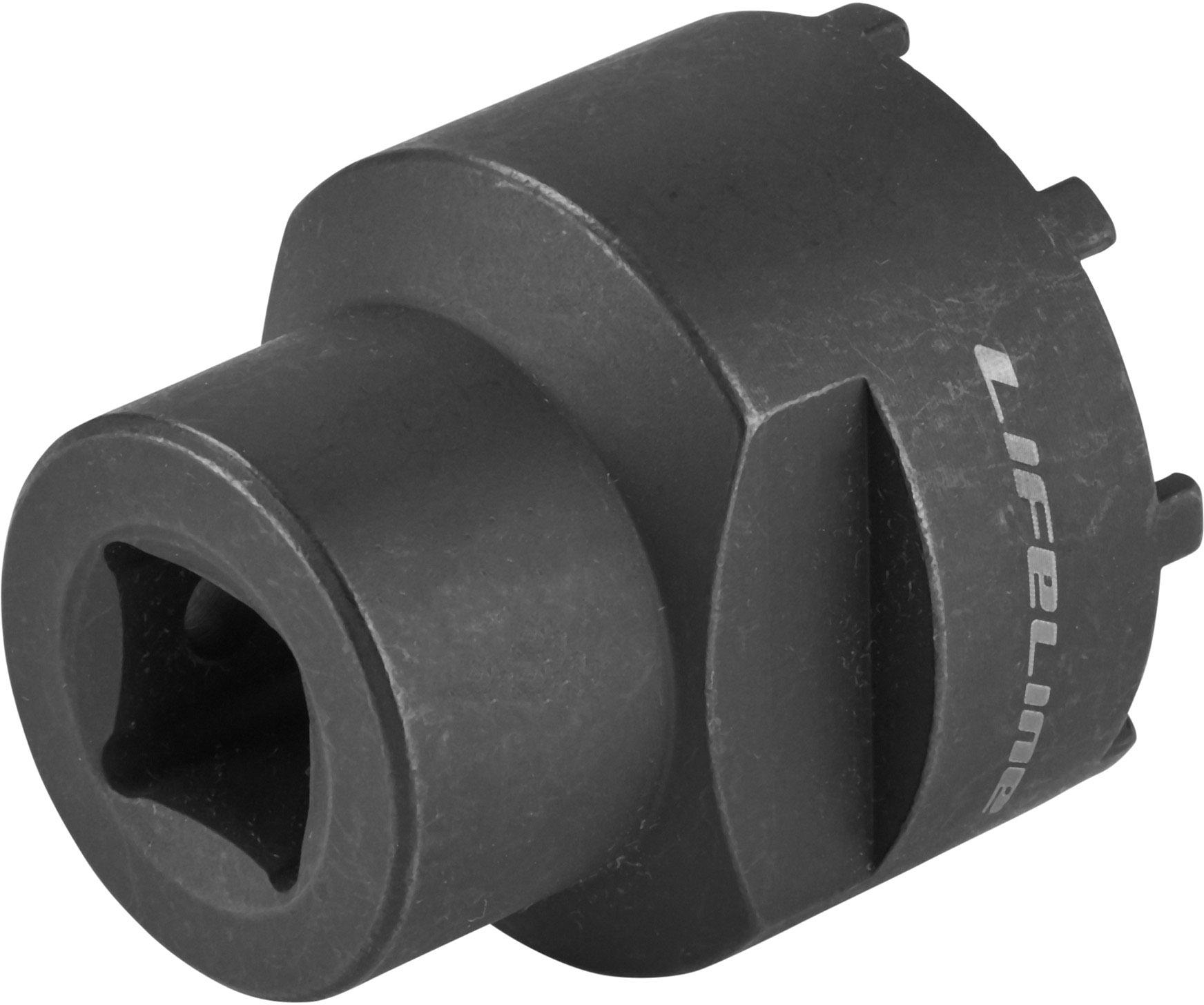 Click to view product details and reviews for Lifeline Bottom Bracket Tool 8 Prong Black.