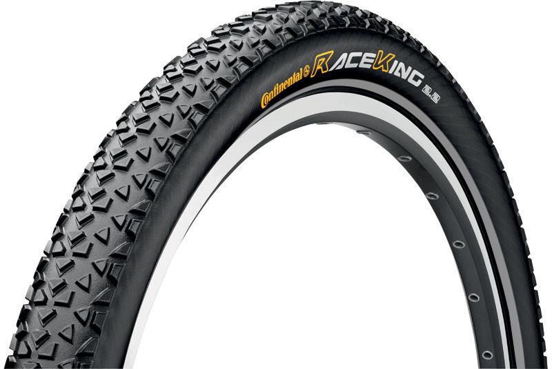 Click to view product details and reviews for Continental Race King Wire Tyre Black Reflex.