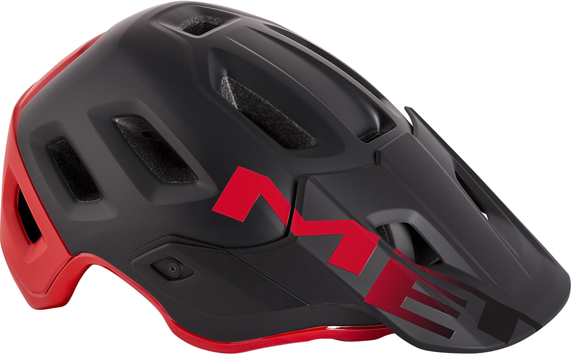 Image of MET Roam MTB Helmet, Black/Red