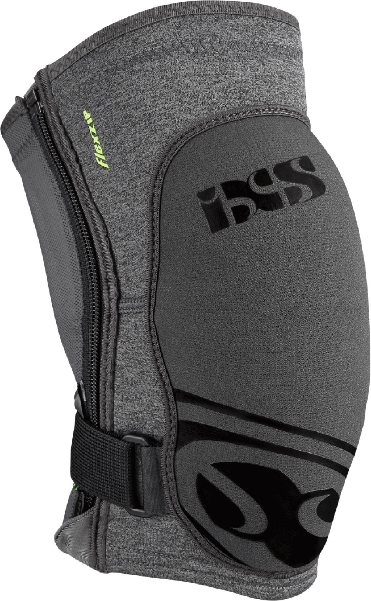 Click to view product details and reviews for Ixs Flow Zip Knee Guard Grey.