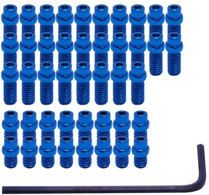 Image of DMR Flip Pin Set for Vault Flat MTB Pedals, Blue