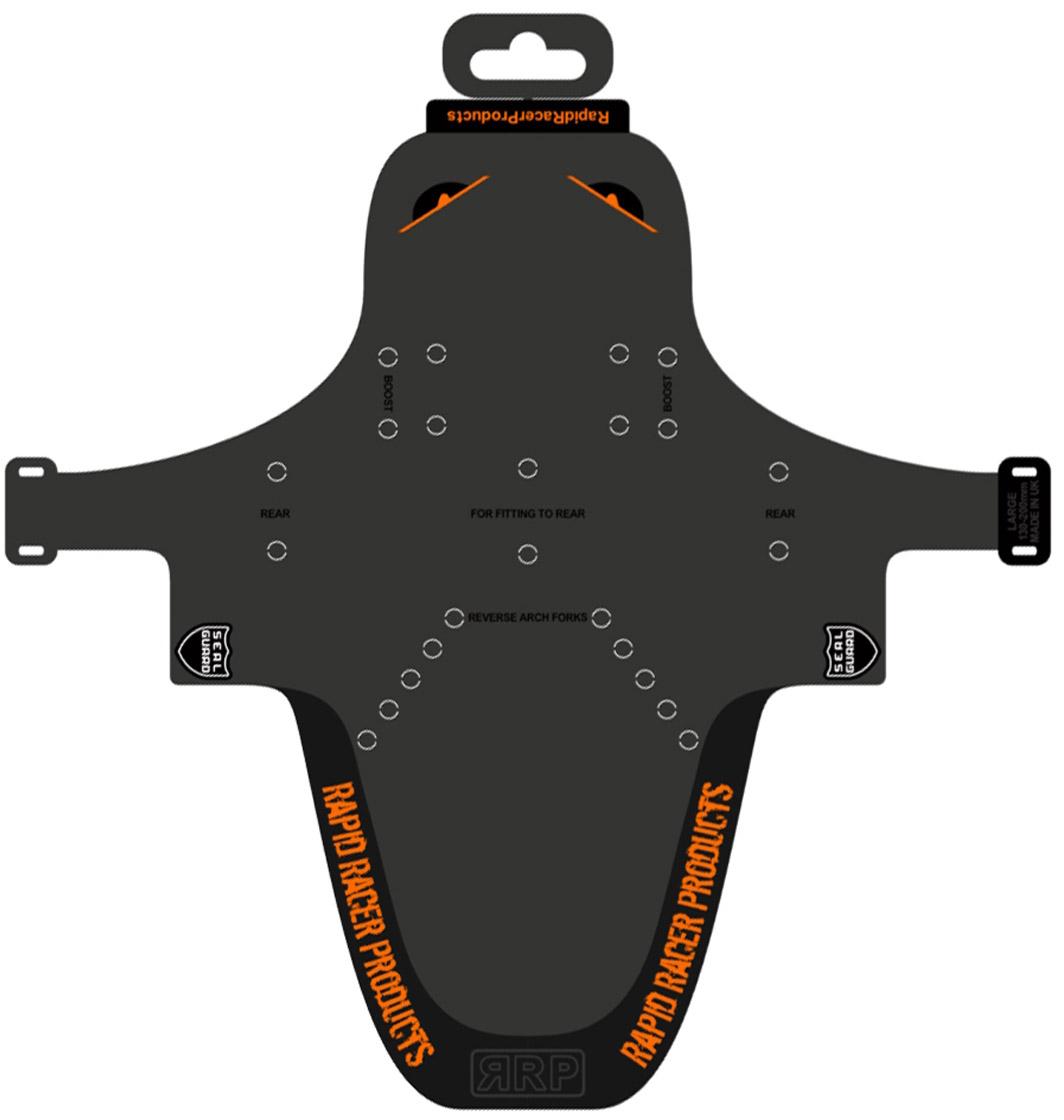 Image of RapidRacerProducts Enduroguard - Standard - Black/Orange