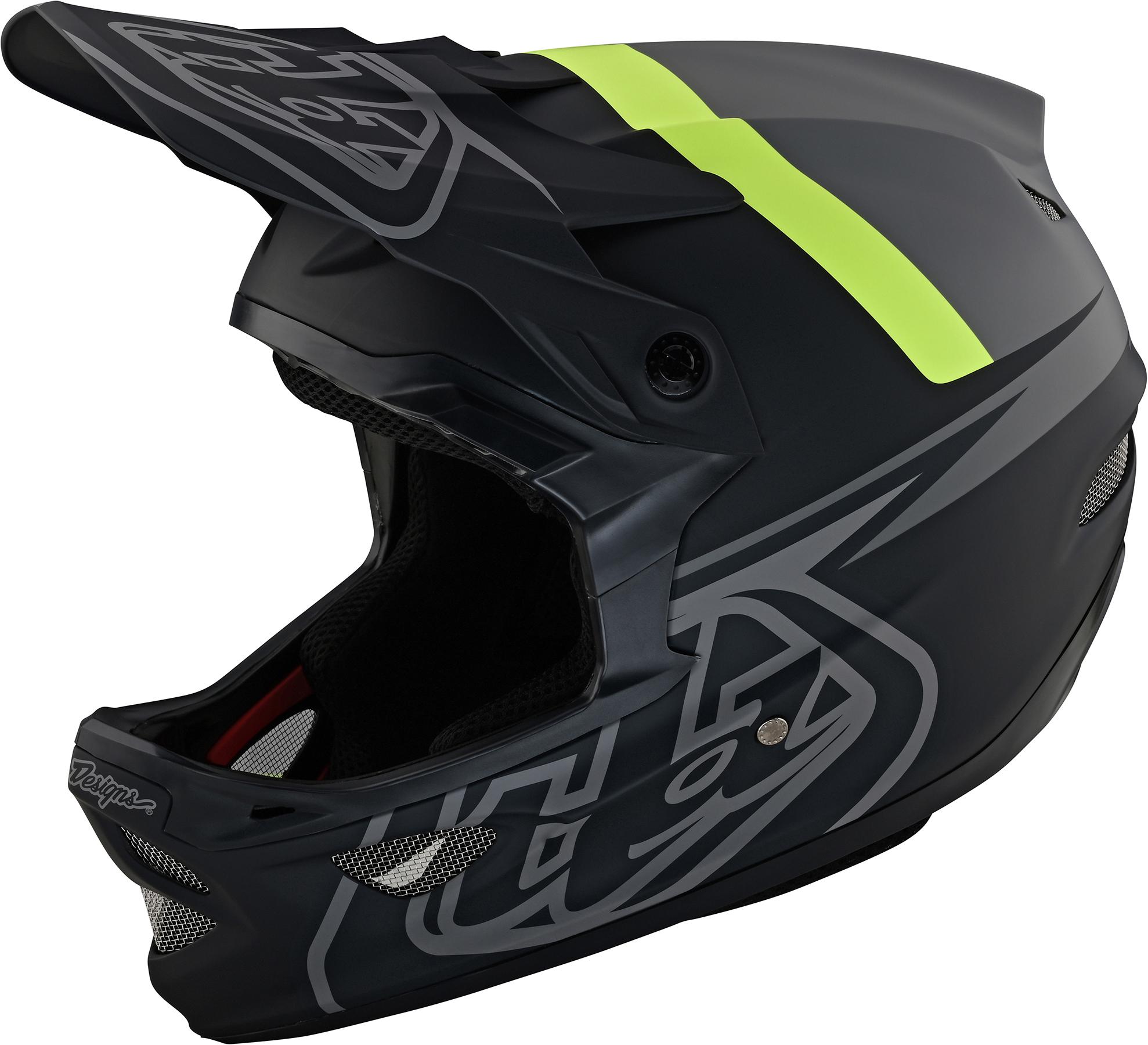 Click to view product details and reviews for Troy Lee Designs D3 Fiberlite Full Face Helmet Slant Grey.